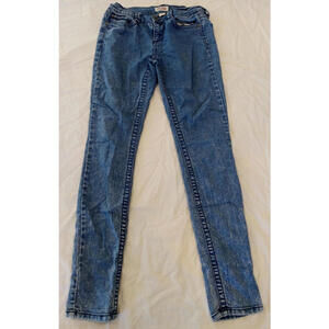 Mudd Women's Size 1 Blue Denim Skinny Ankle Stretch Jeans